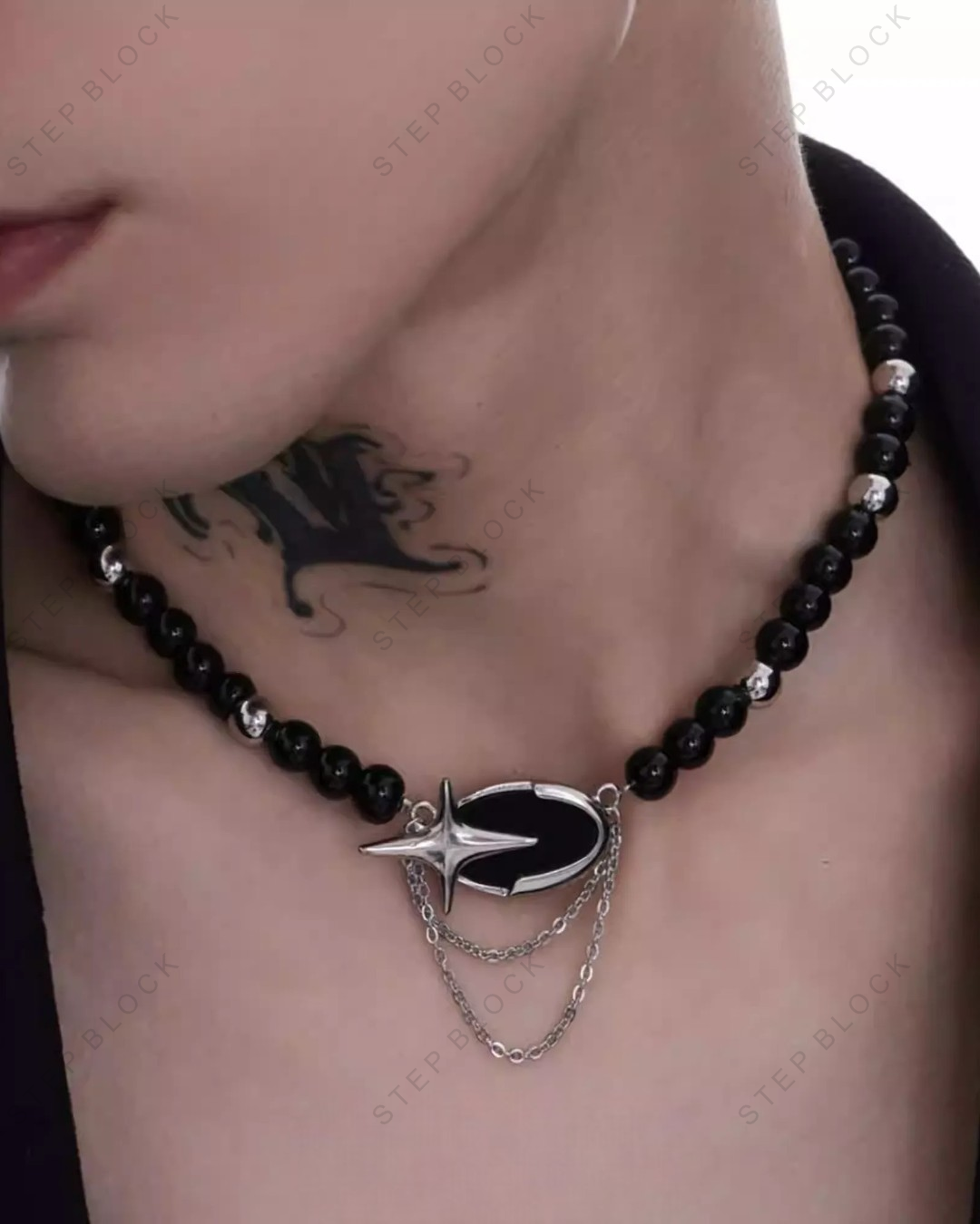 STEP BLOCK-Accessories Necklaces AC009