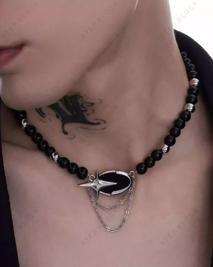 STEP BLOCK-Accessories Necklaces AC009