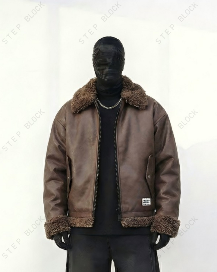 STEP BLOCK-JACKET ST040