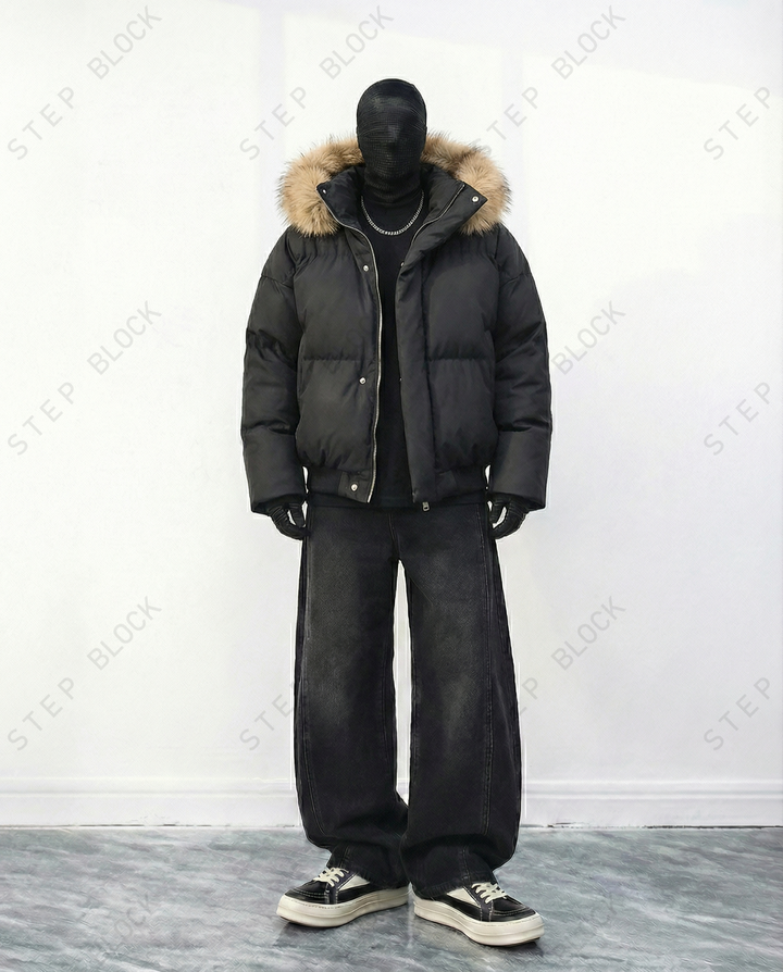 STEP BLOCK-JACKET ST020