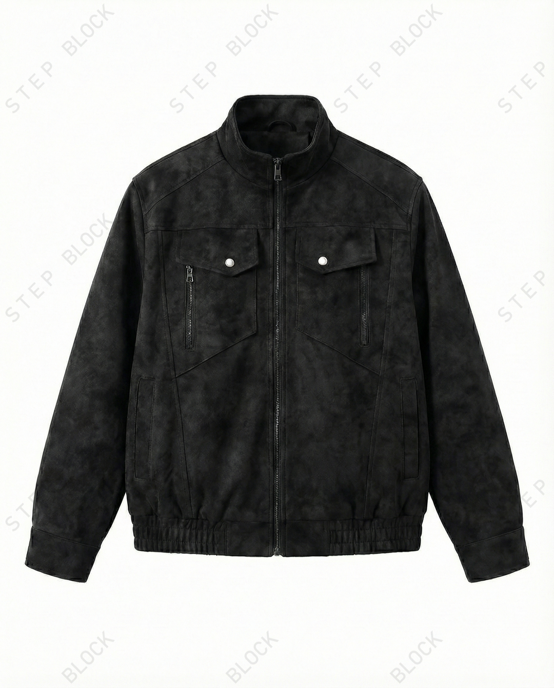 STEP BLOCK-JACKET ST048