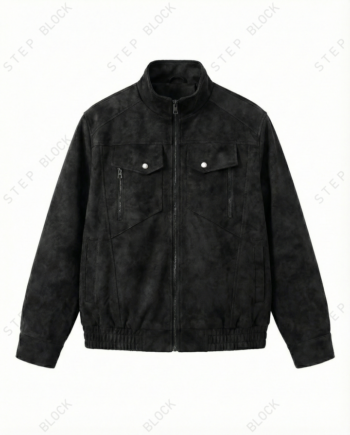 STEP BLOCK-JACKET ST048