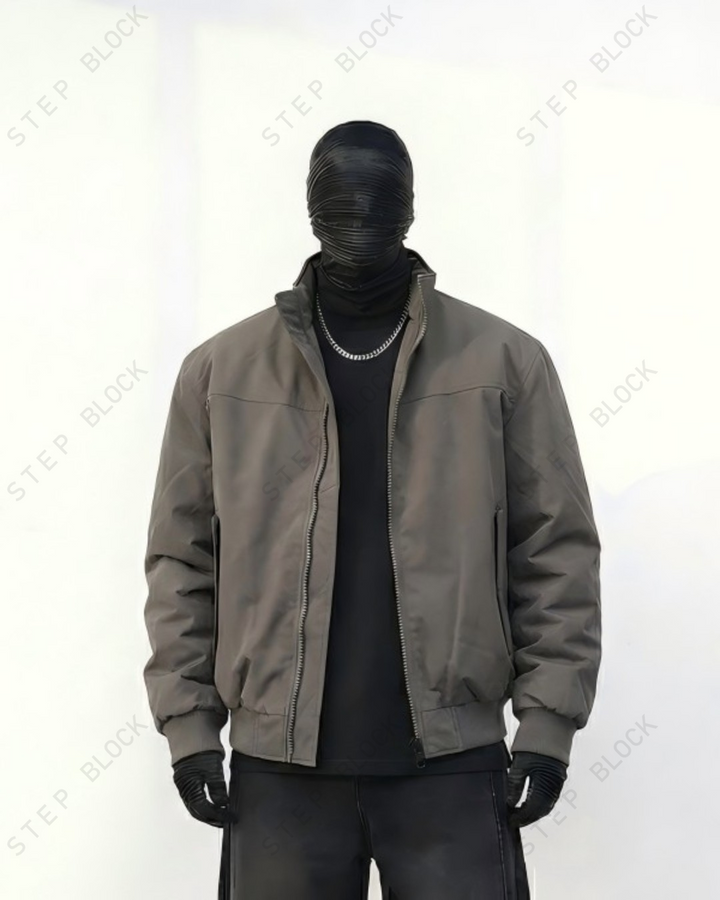 WEATHER-RESISTANT STAND-COLLAR COACH JACKET st5073  ok