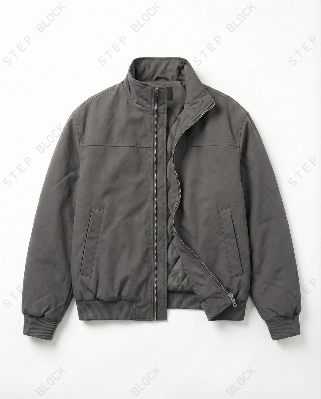 WEATHER-RESISTANT STAND-COLLAR COACH JACKET st5073  ok