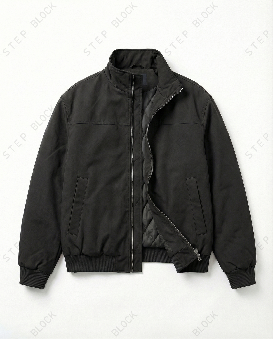 WEATHER-RESISTANT STAND-COLLAR COACH JACKET st5073  ok
