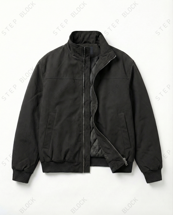 WEATHER-RESISTANT STAND-COLLAR COACH JACKET st5073  ok