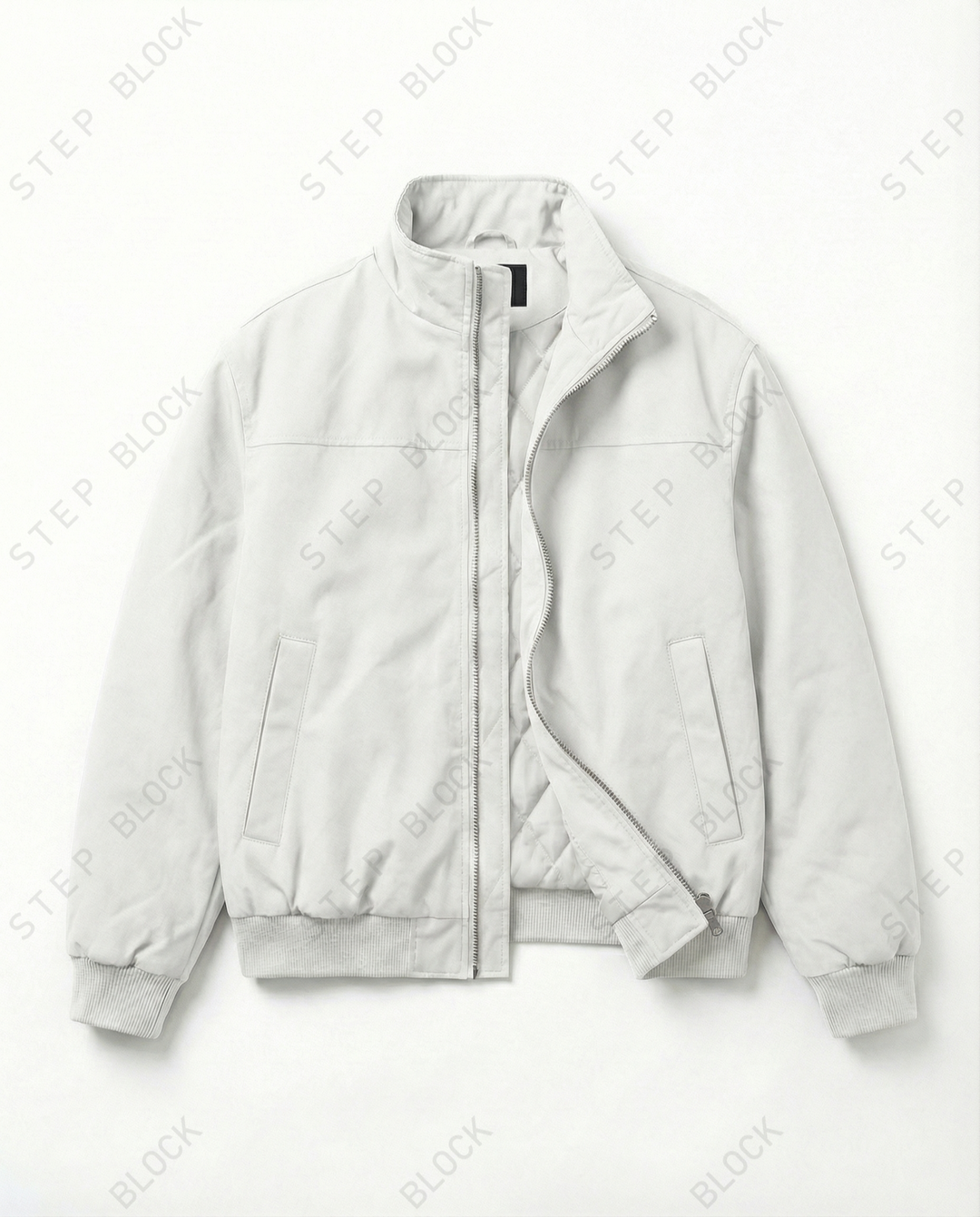 WEATHER-RESISTANT STAND-COLLAR COACH JACKET st5073  ok