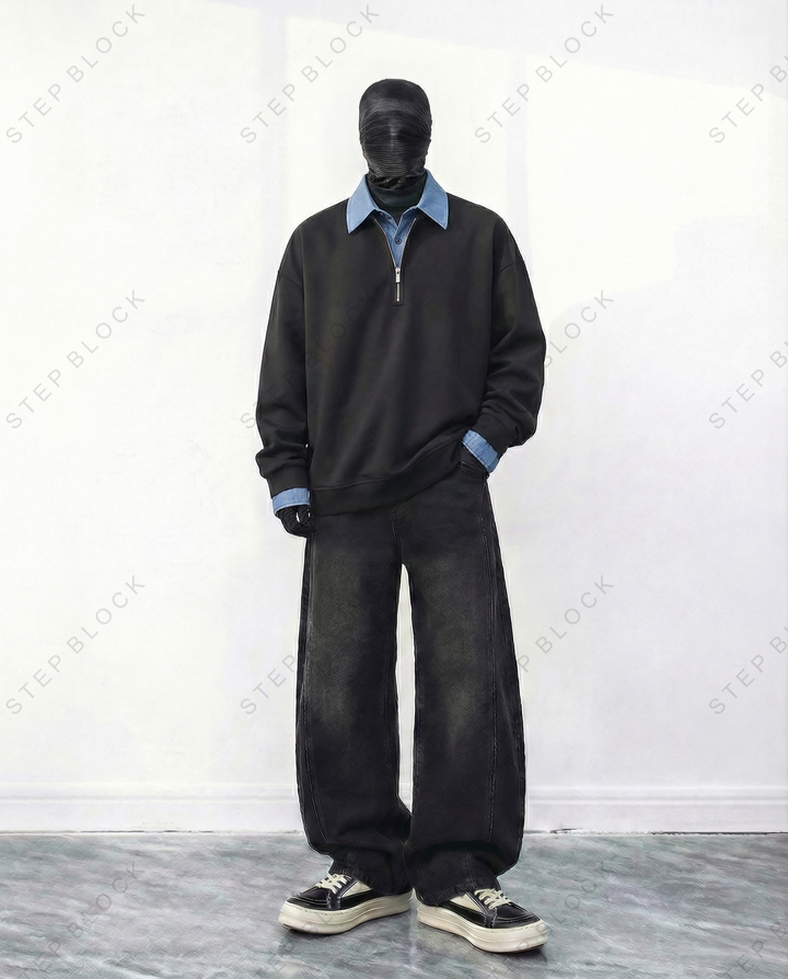 STEP BLOCK-SHIRT ST009