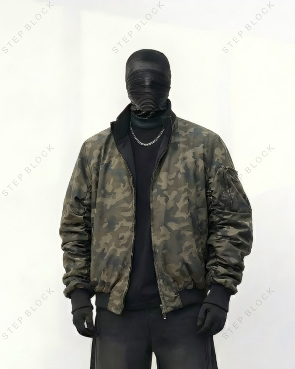 STEP BLOCK-JACKET ST014