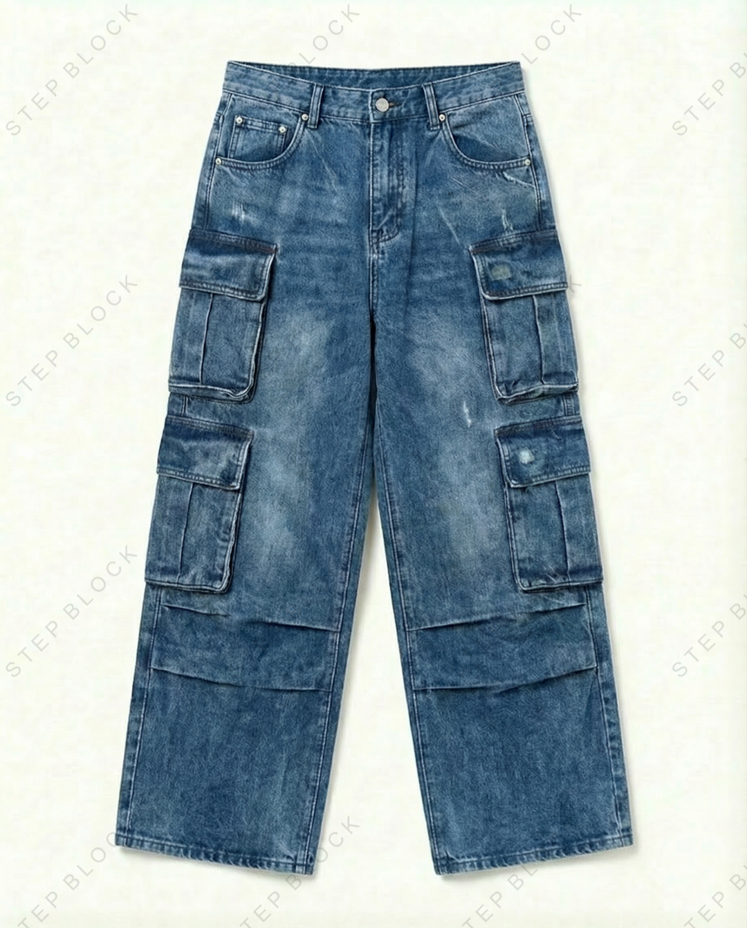 STEP BLOCK-Jeans MT030