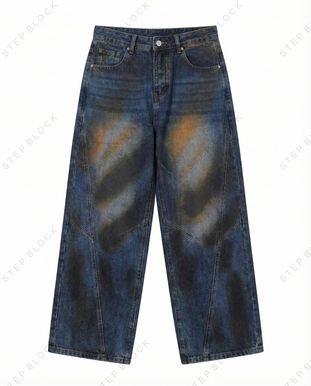 STEP BLOCK-Jeans MT025