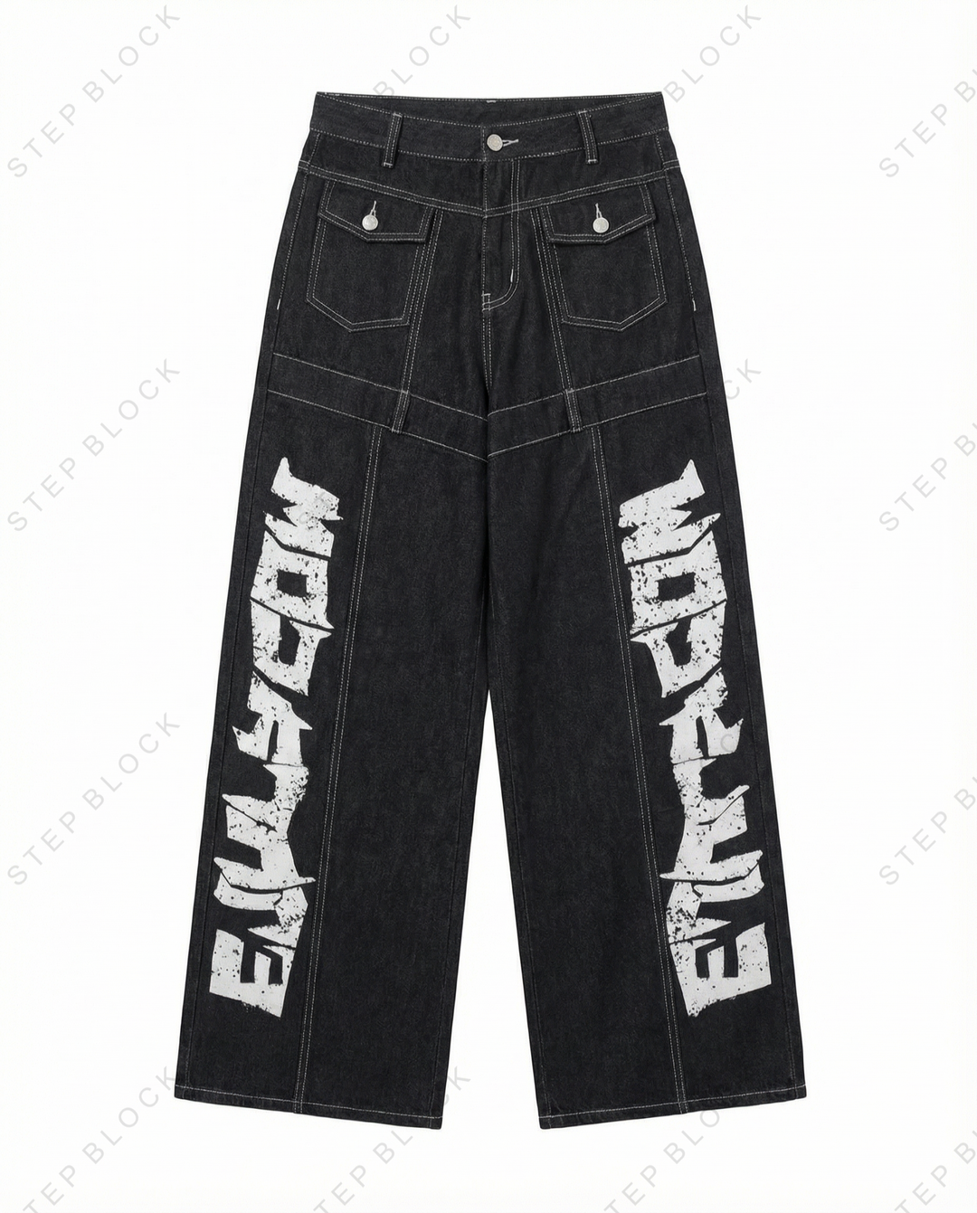 STEP BLOCK-Jeans MT044