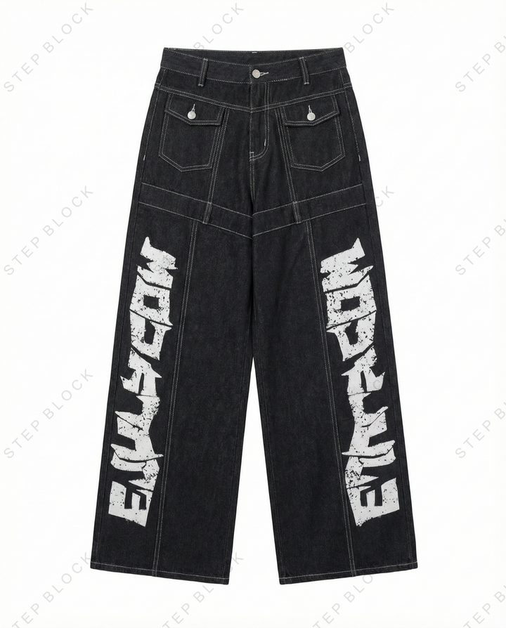 STEP BLOCK-Jeans MT044