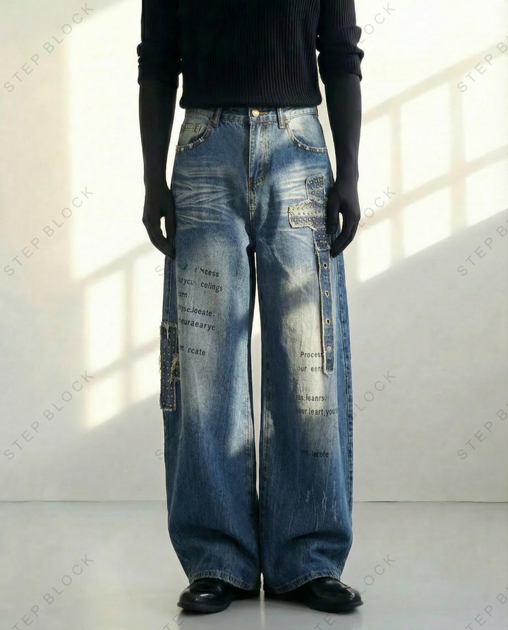 STEP BLOCK-Jeans MT049