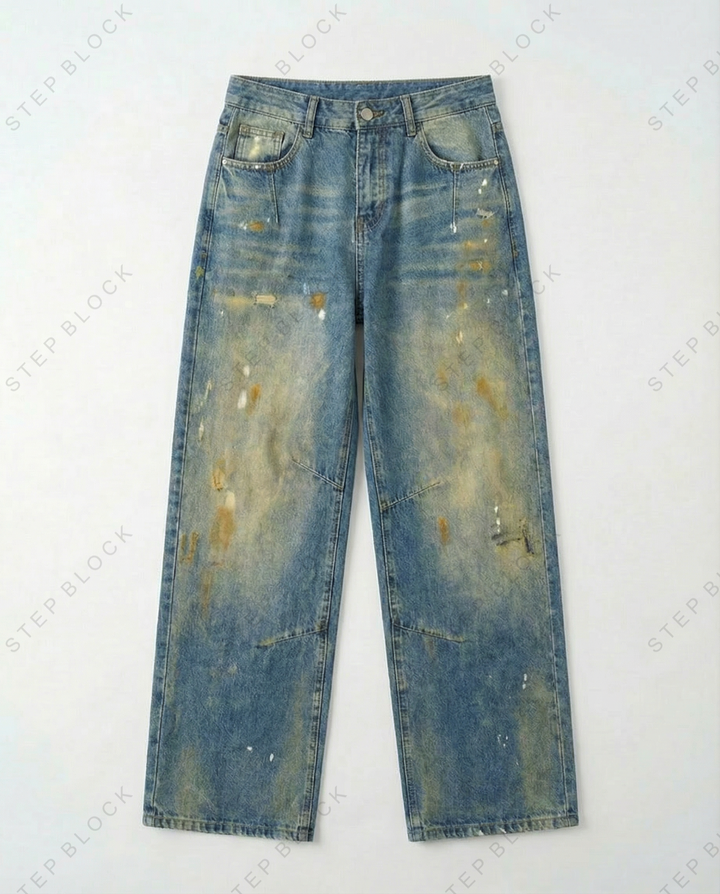 STEP BLOCK-Jeans MT050