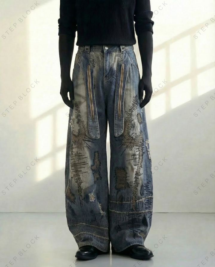 STEP BLOCK-Jeans MT051