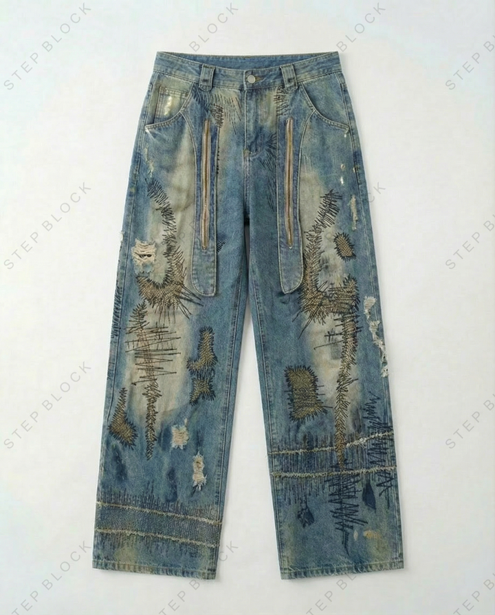 STEP BLOCK-Jeans MT051