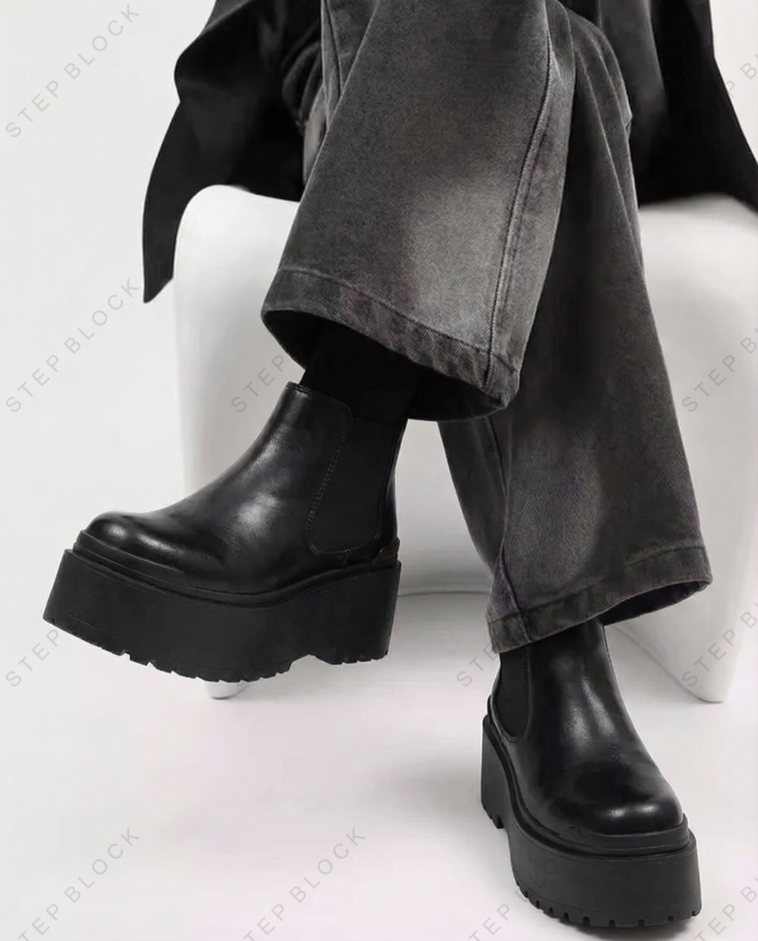 STEP BLOCK-Shoes SH019