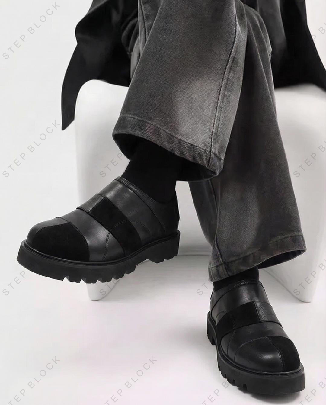 STEP BLOCK-Shoes SH022