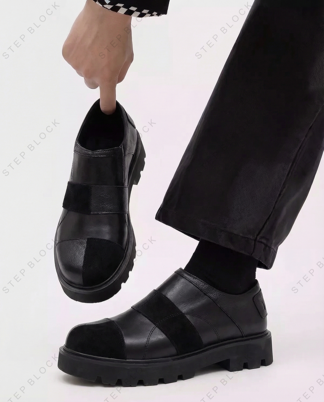 STEP BLOCK-Shoes SH022