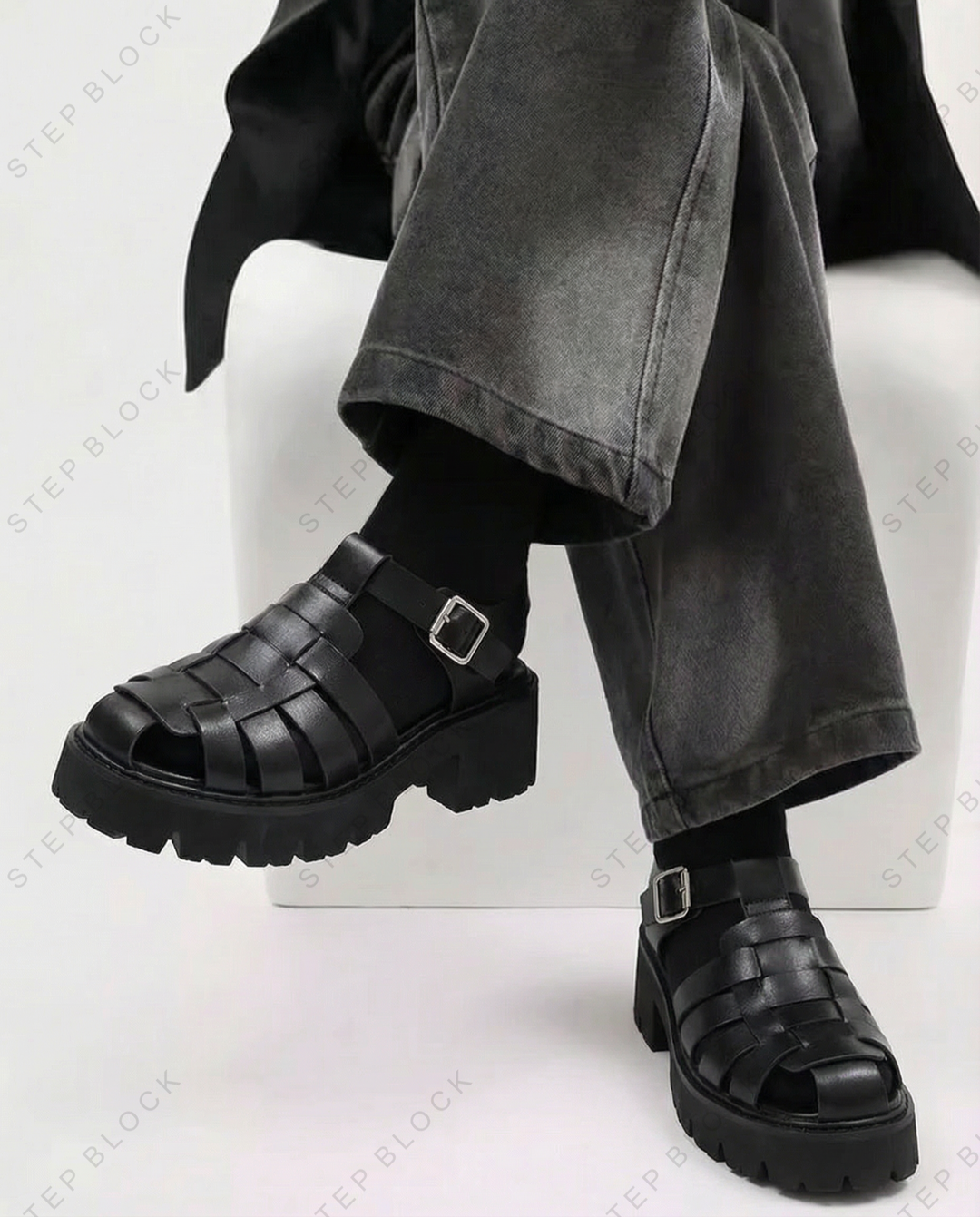 STEP BLOCK-Shoes SH030