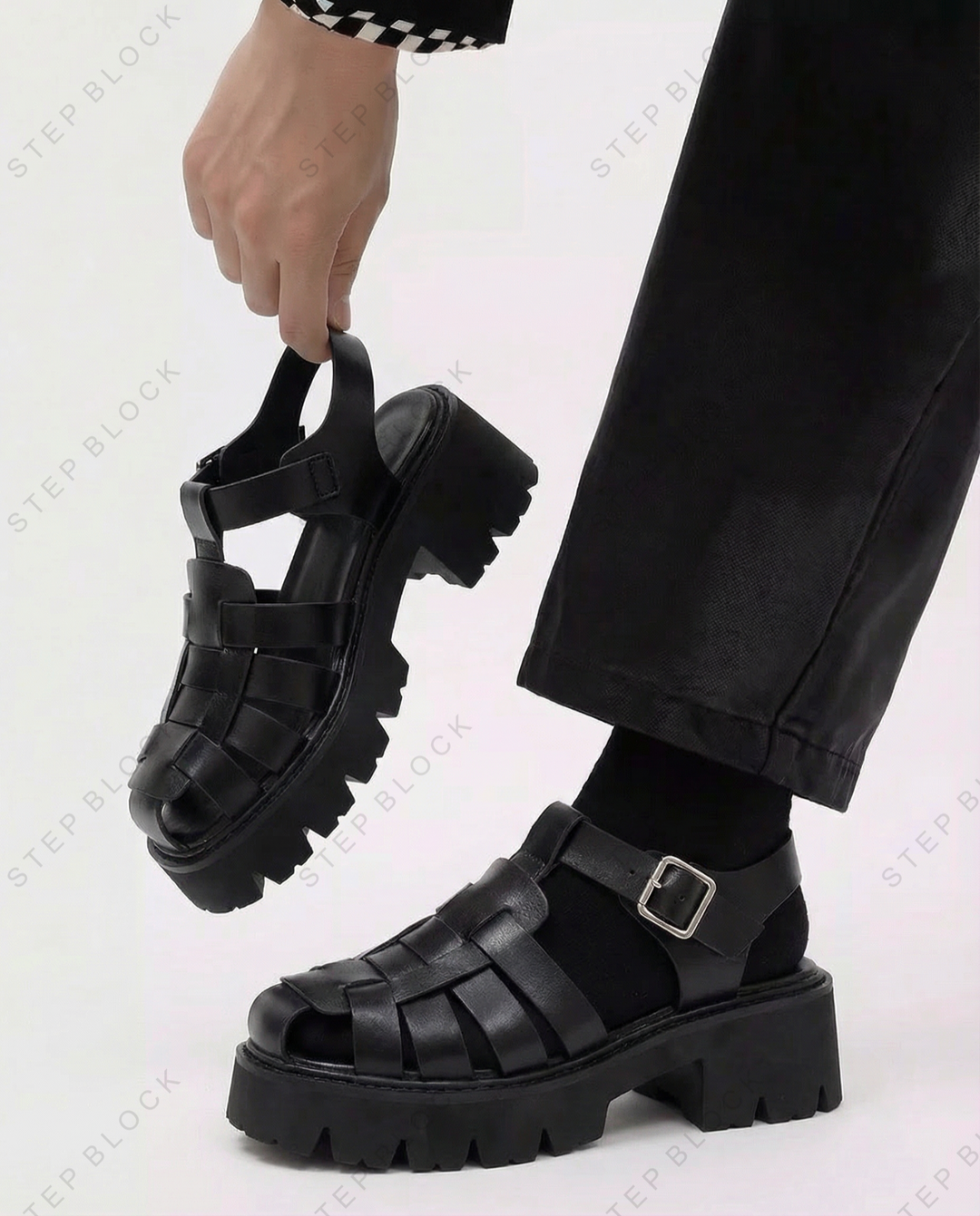 STEP BLOCK-Shoes SH030