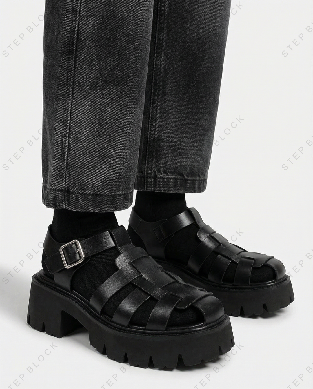 STEP BLOCK-Shoes SH030