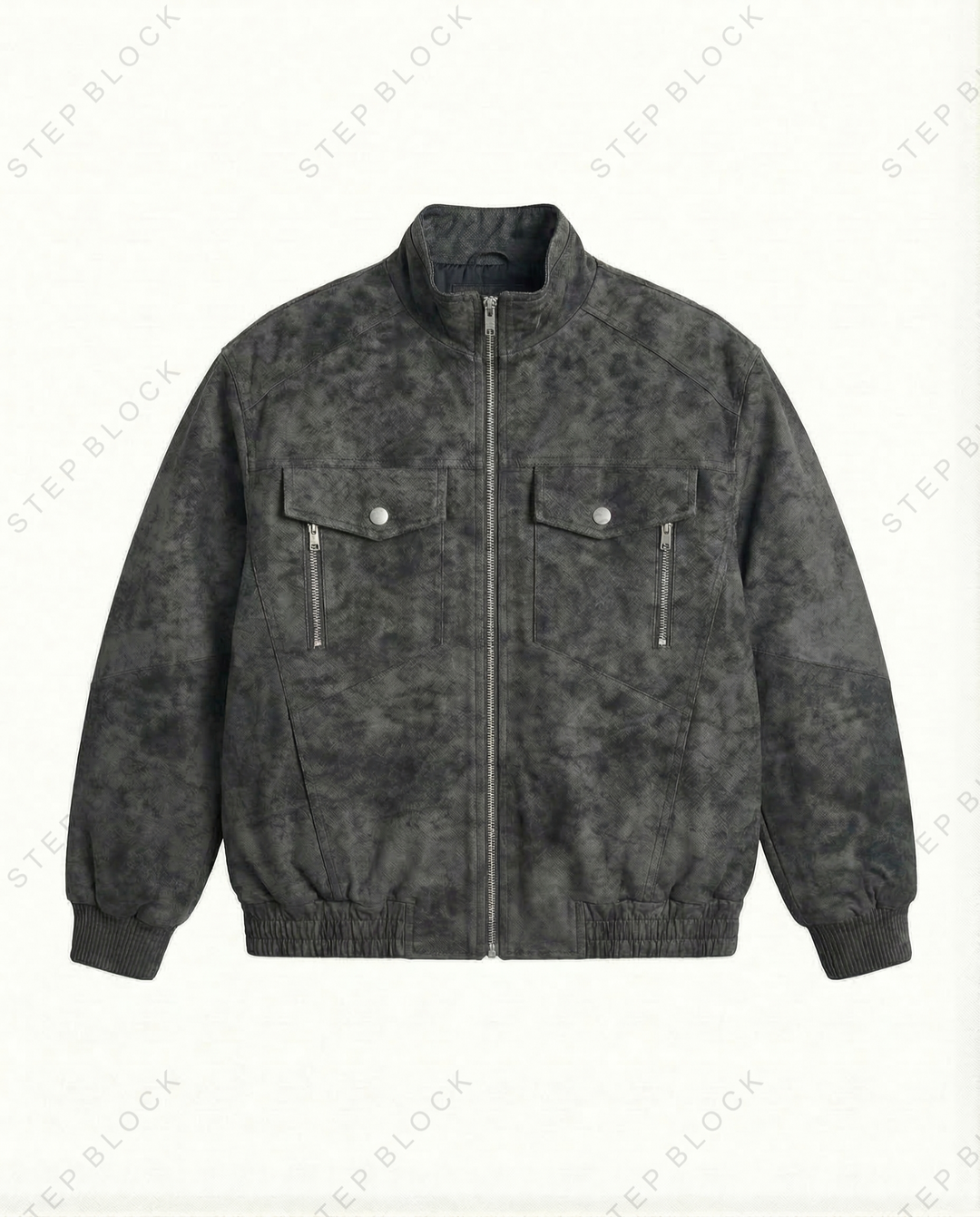 STEP BLOCK ST1013 Vintage Washed Work Jacket