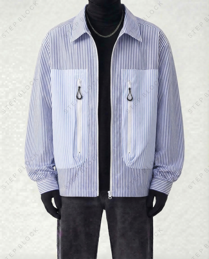 STEP BLOCK-JACKET ST1009