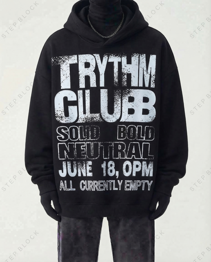 STEP BLOCK-HOODIE  ST1001