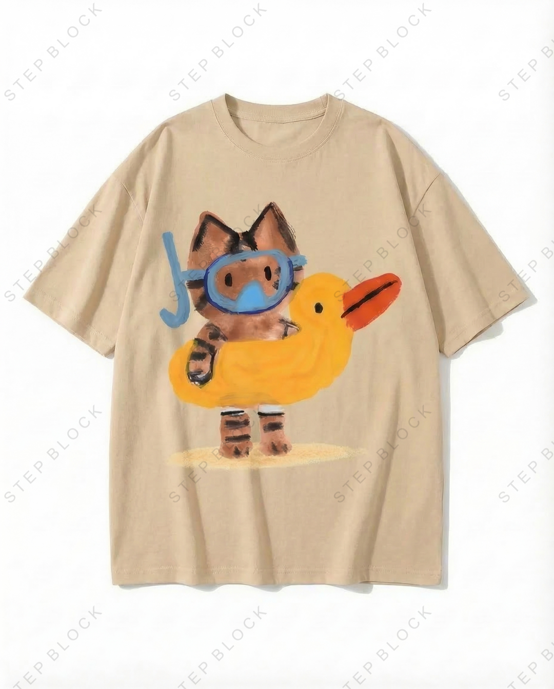 STEP BLOCK-Tshirt MT027