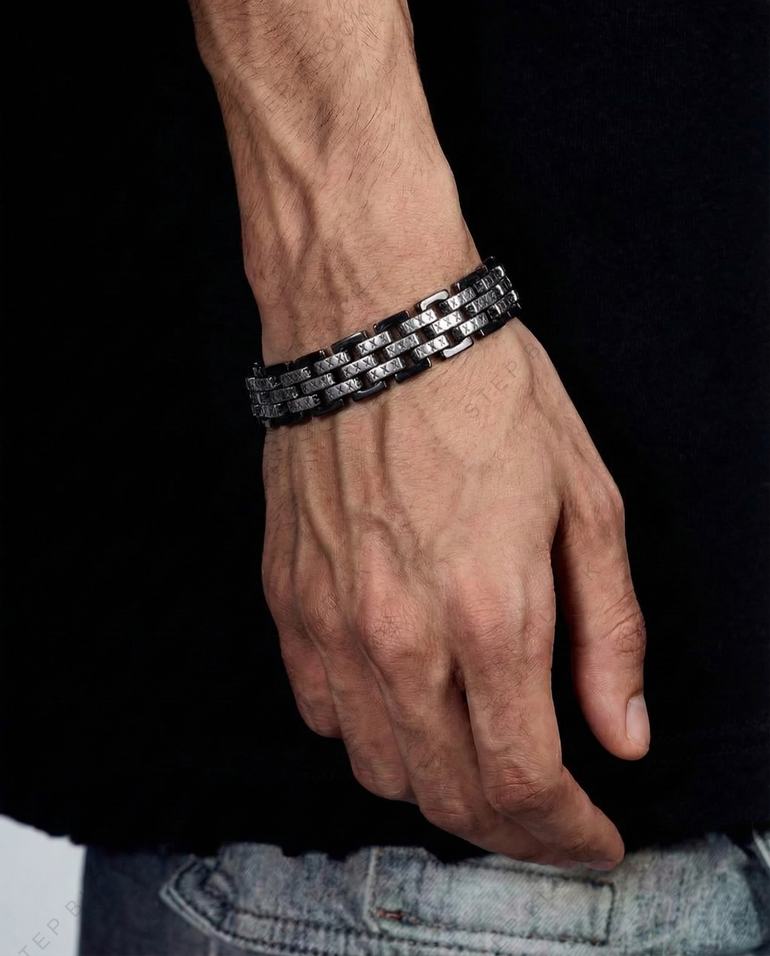 STEP BLOCK-Accessories Bracelet AC001