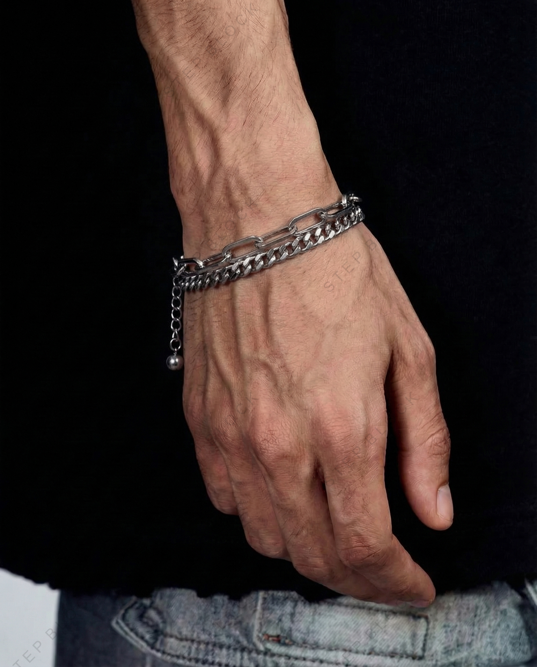 STEP BLOCK-Accessories Bracelet AC001