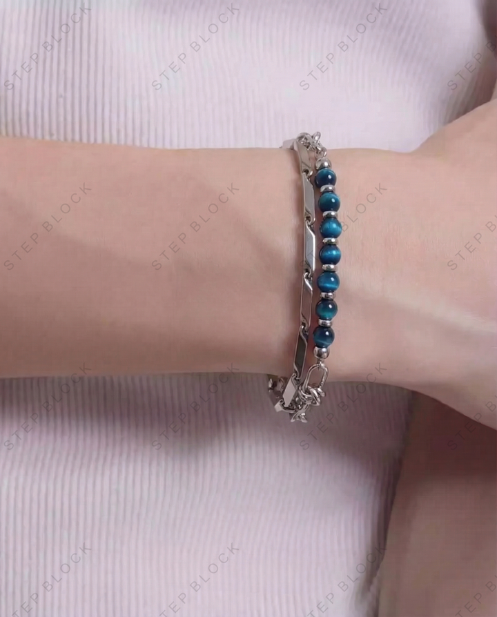 STEP BLOCK-Accessories Bracelet AC002