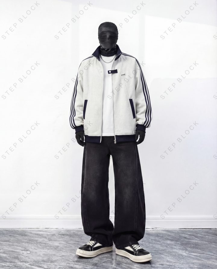 STEP BLOCK ST1020 Minimalist Track Jacket