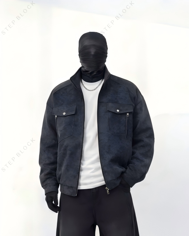 STEP BLOCK ST1013 Vintage Washed Work Jacket