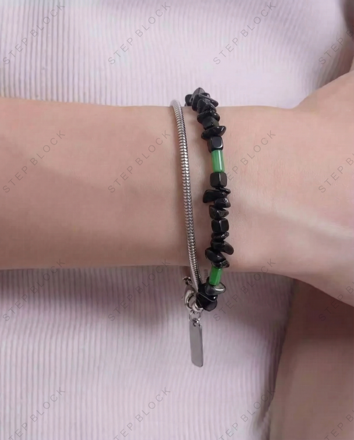 STEP BLOCK-Accessories Bracelet AC002
