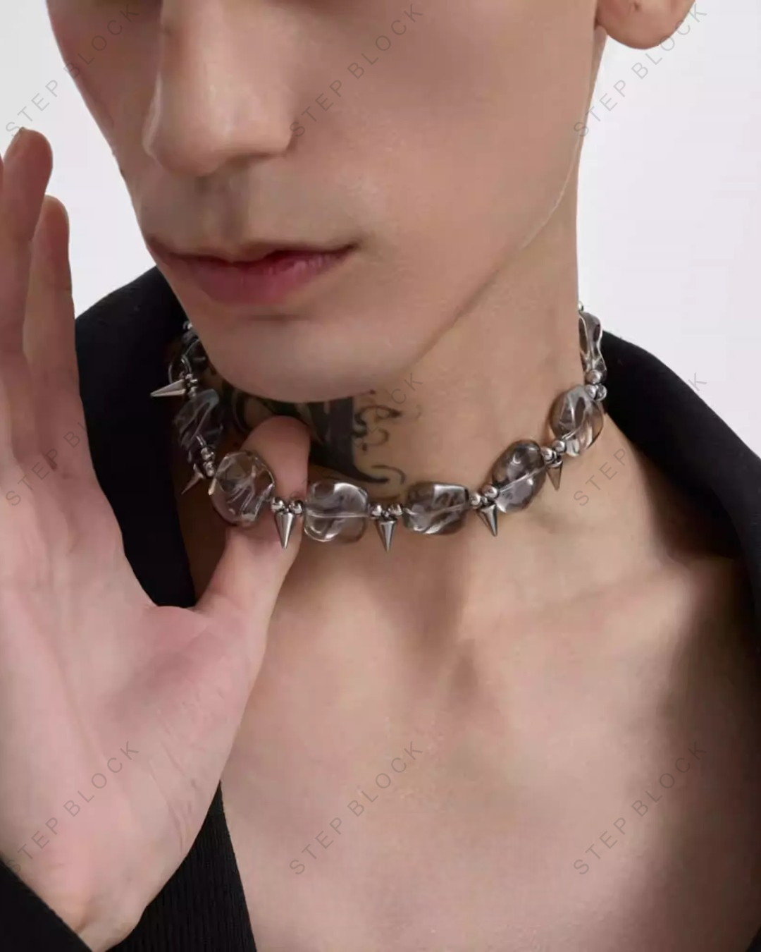 STEP BLOCK-Accessories Necklaces AC009