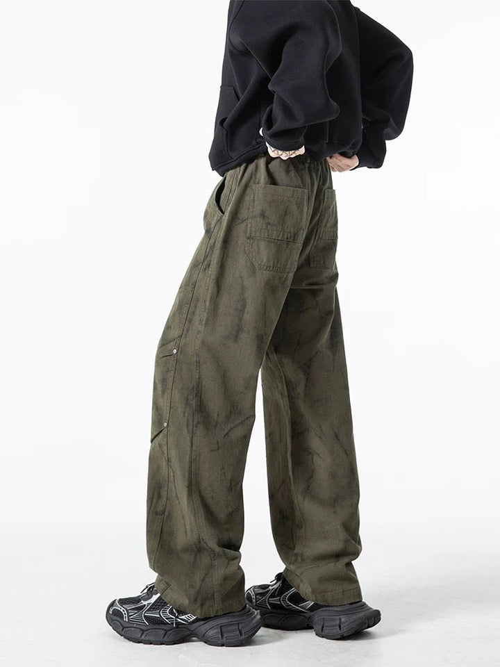 TIE-DYE TECH SHELL TROUSERS st5085