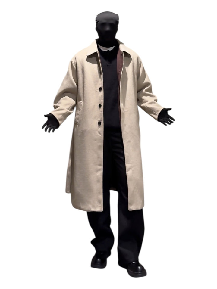 WOOL-BLEND MID-LENGTH COAT st5089