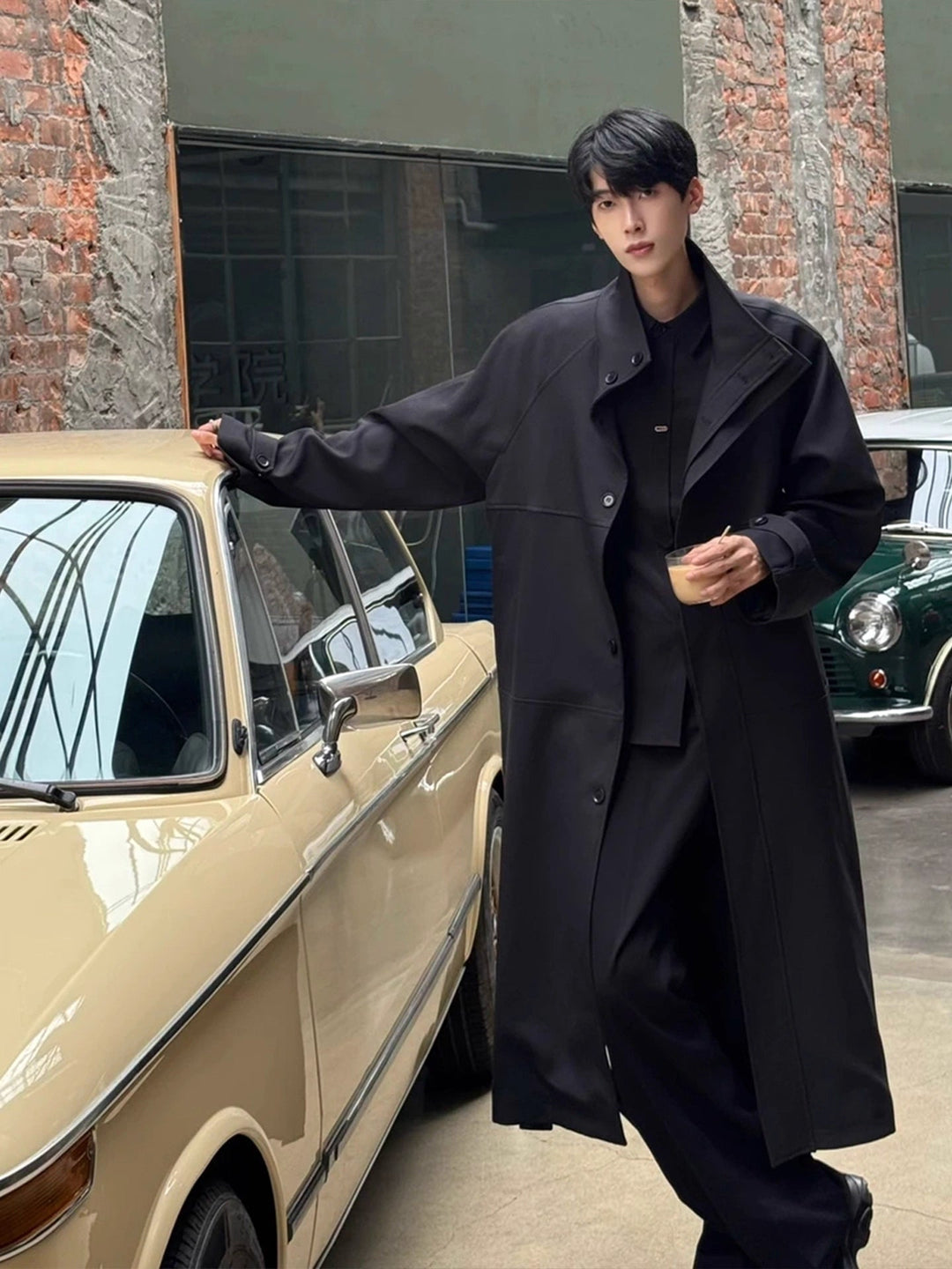 STAND-COLLAR TRENCH COAT st5088