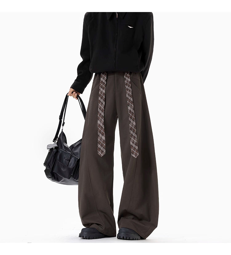DRAPE SABER-CUT TROUSERS st5080