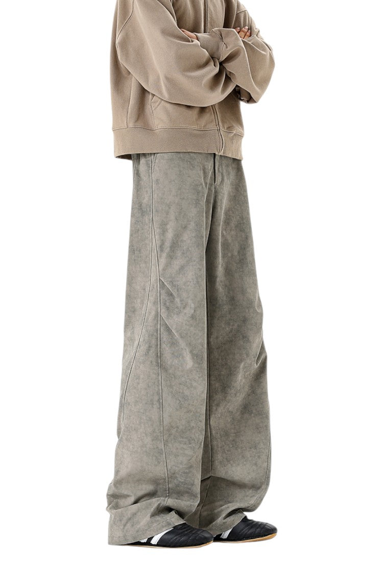 DECONSTRUCTED TIE-DYE SABER TROUSERS st5082