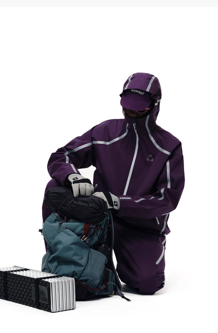 COLORBLOCK SHELL JACKET st5076