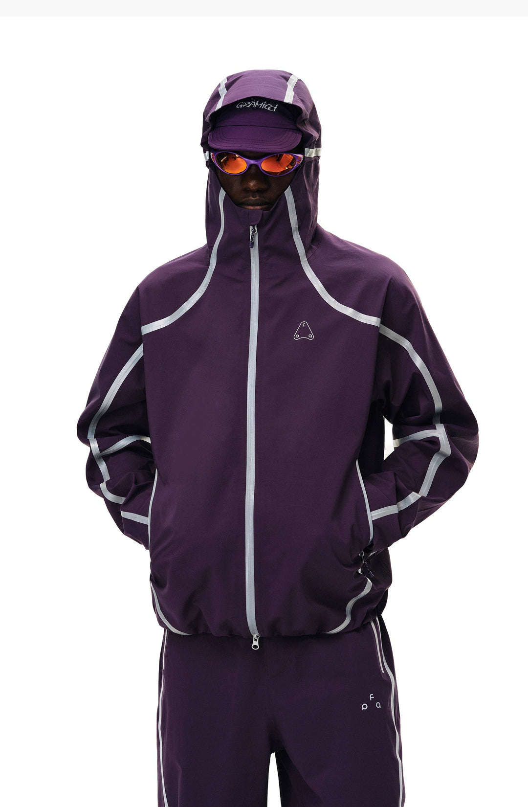 COLORBLOCK SHELL JACKET st5076