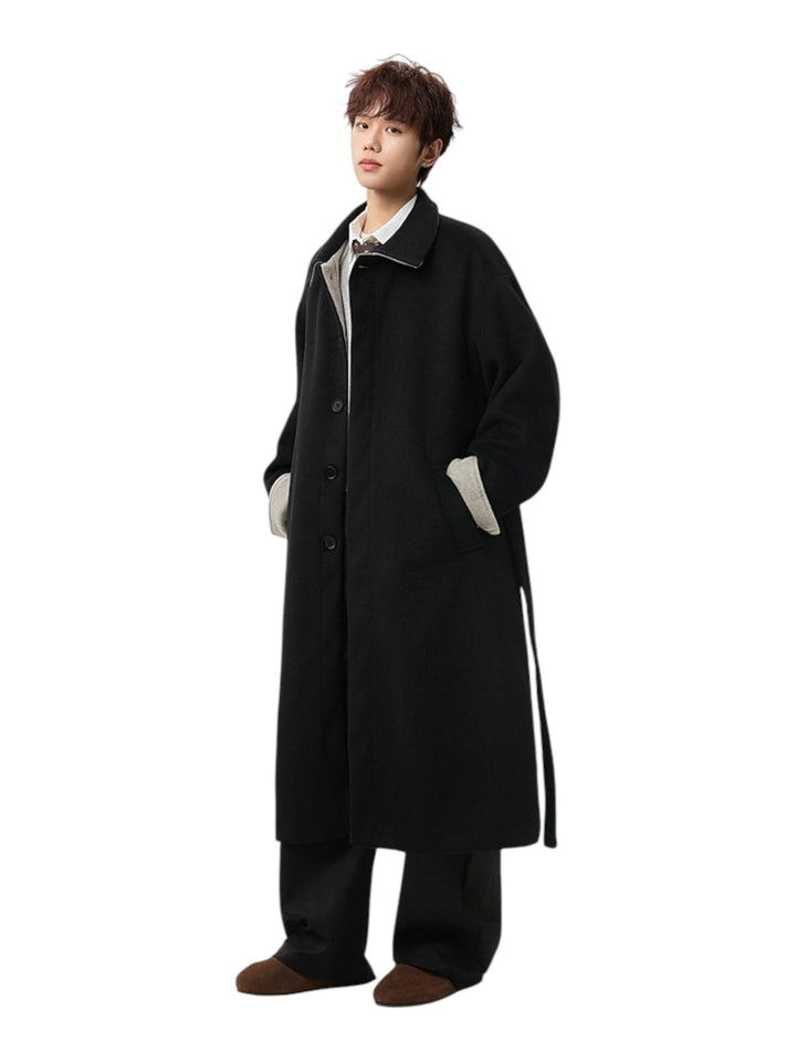 WOOL-BLEND MID-LENGTH COAT st5089