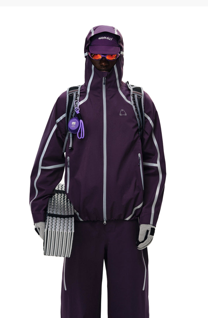 COLORBLOCK SHELL JACKET st5076