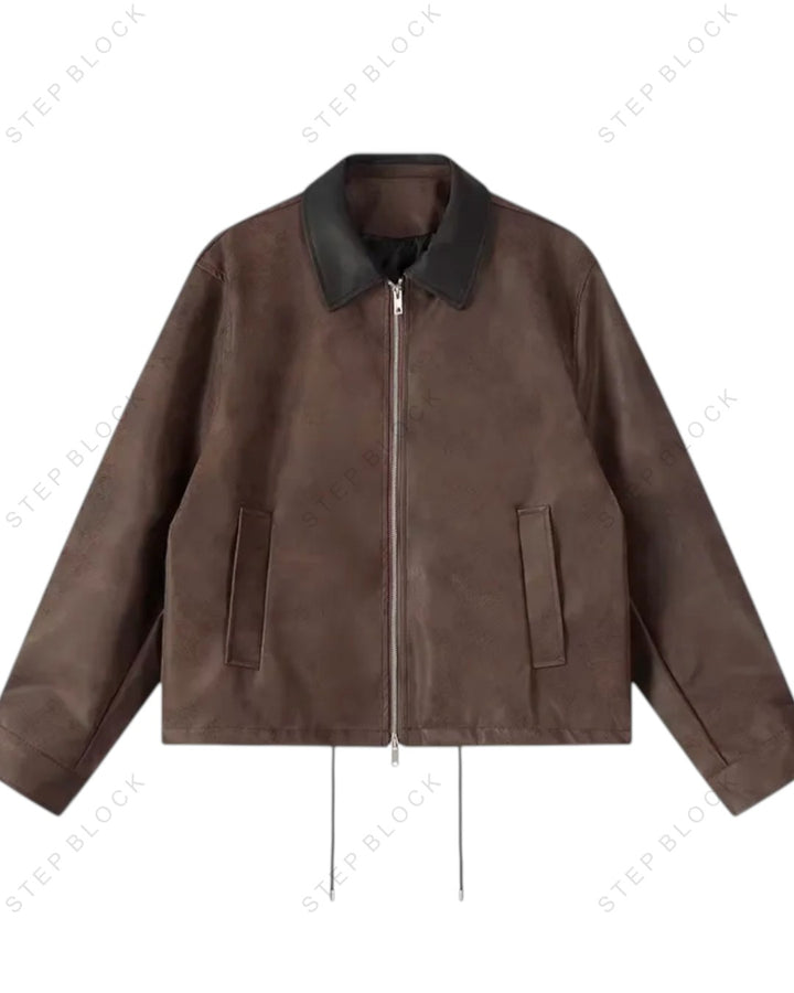 STEP BLOCK-JACKET ST011