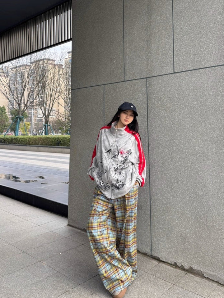 [BLACKBB] COLORBLOCK STREET JACKET st5041