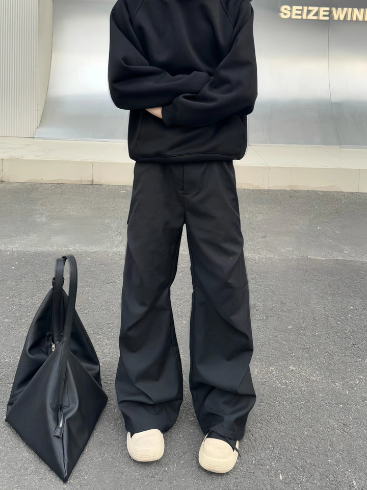 [TANCCHUI] ELEVATED PLEAT-CUT TROUSERS st5039